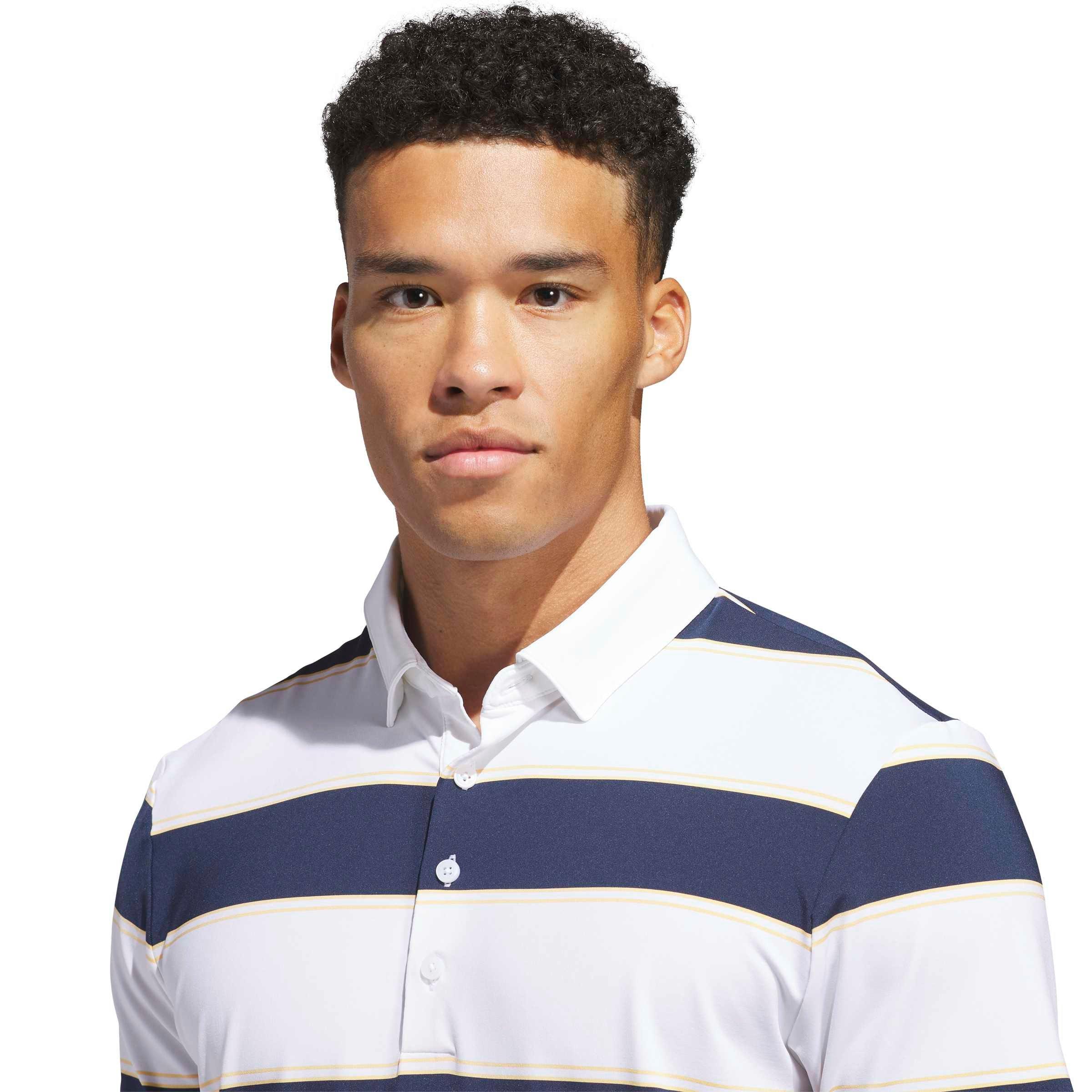 Men's Ultimate365+ Jumbo Stripe ClimaCool Short Sleeve Polo
