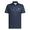 NAVYWHITE | Men's Performance Textured Print Short Sleeve Polo