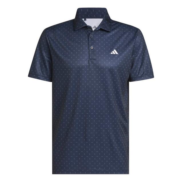 Polo à imprimé texturé Performance pour hommes ADIDAS