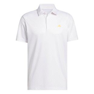 Polo &agrave; imprim&eacute; textur&eacute; Performance pour hommes ADIDAS