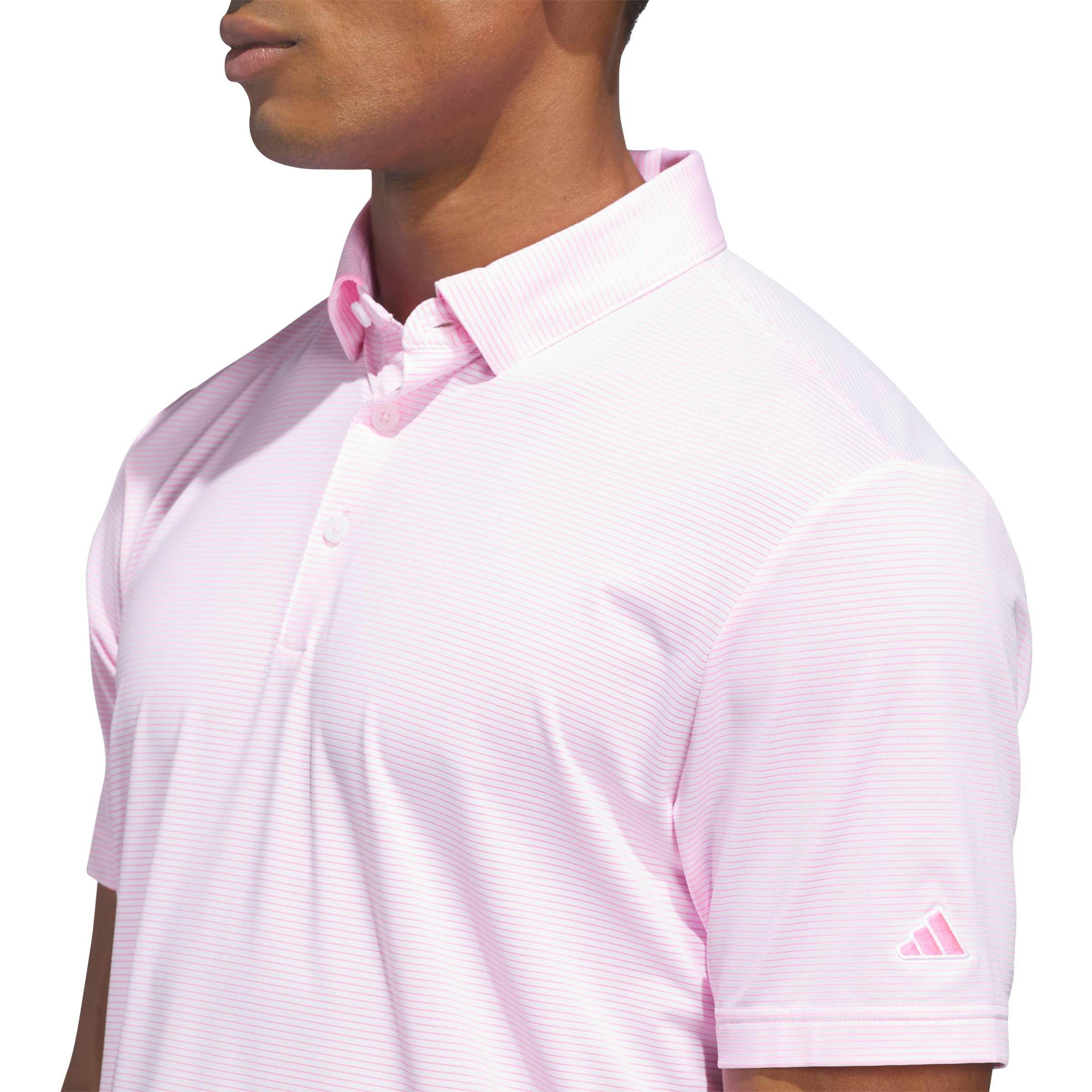 Men's Ultimate365+ Pencil Stripe ClimaCool Short Sleeve Polo
