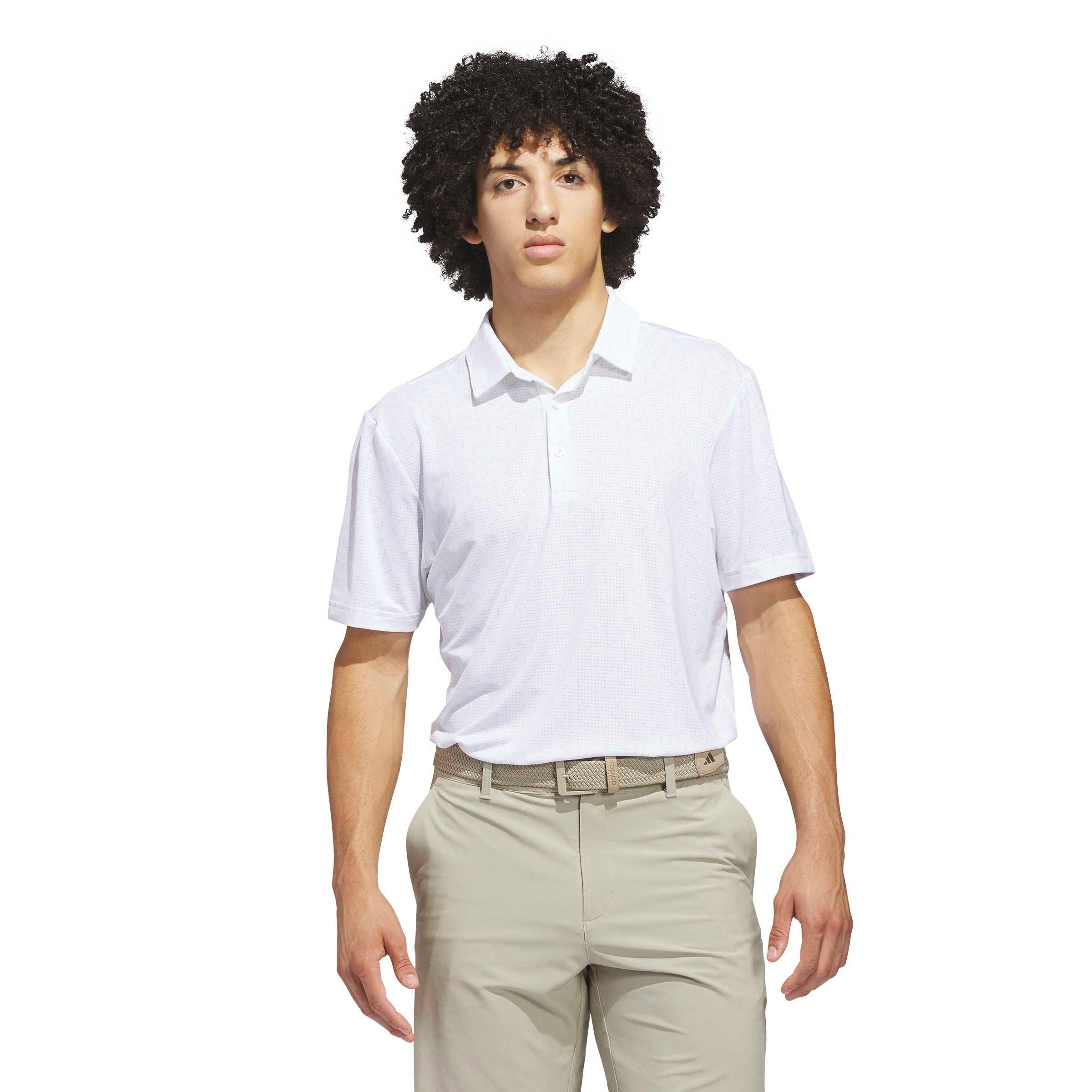 Men's Ultimate365 Mesh Print ClimaCool Short Sleeve Polo