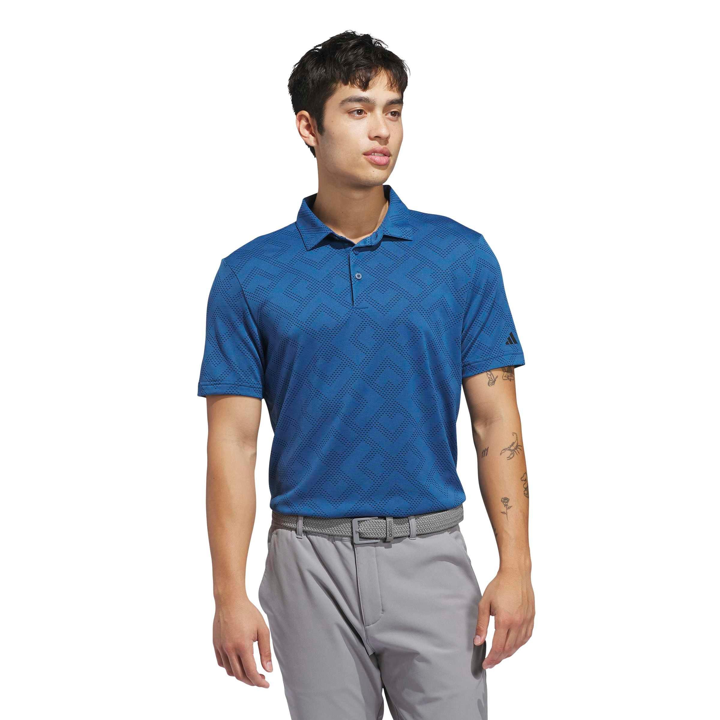 Men's Ultimate365 Jacquard ClimaCool Short Sleeve Polo