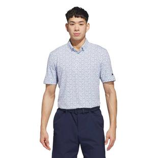 Men's Ultimate365+ Soft Print Short Sleeve Polo ADIDAS