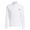 WHITE | Men's Performance 3-Stripe 1/4 Zip Sweater