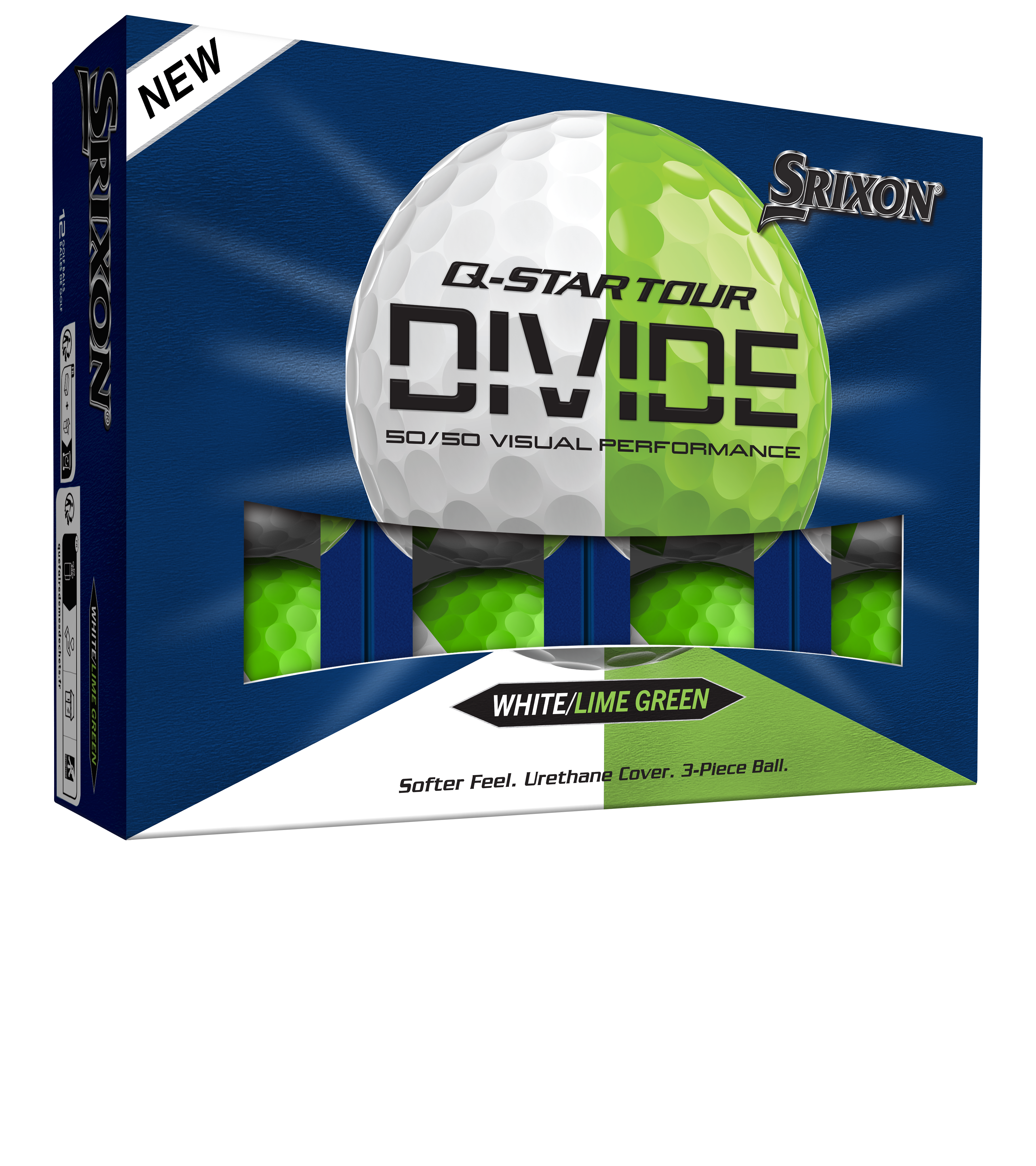 Q-Star Tour Golf Balls - Divide