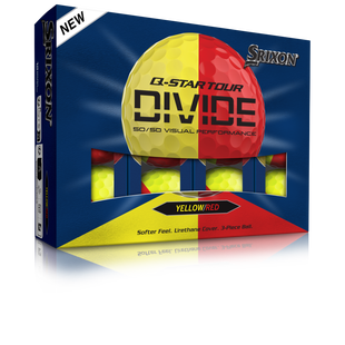 Q-Star Tour Golf Balls - Divide SRIXON