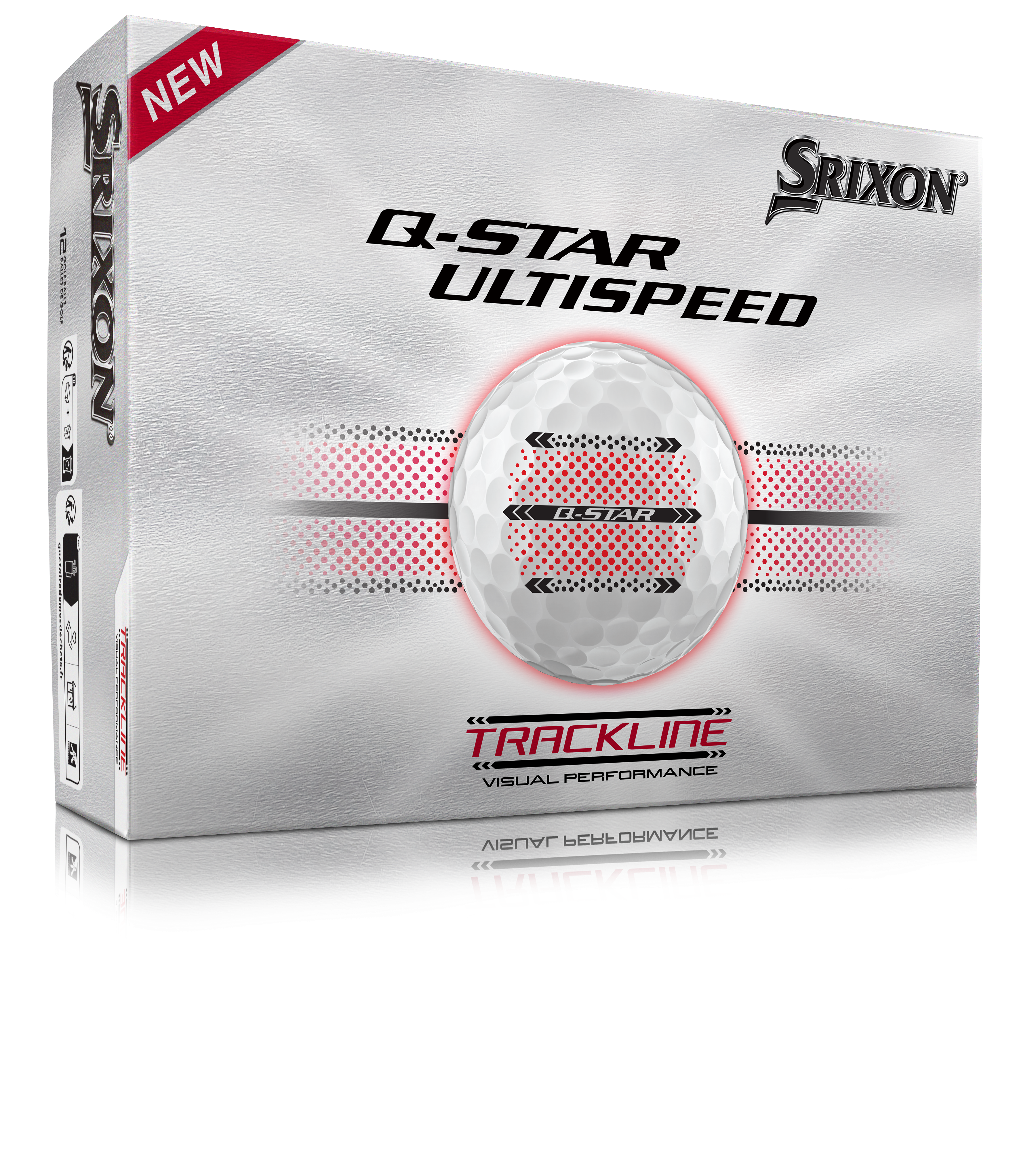 Q-Star Ultispeed Golf Balls - Track