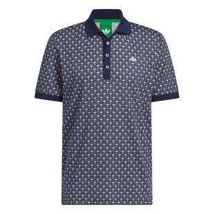 Men's Originals All Over Trefoil Short Sleeve Polo ADIDAS
