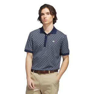 Men's Originals All Over Trefoil Short Sleeve Polo ADIDAS