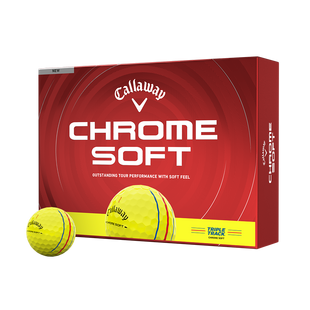 Balles de golf Chrome Soft - 360 Triple Track CALLAWAY