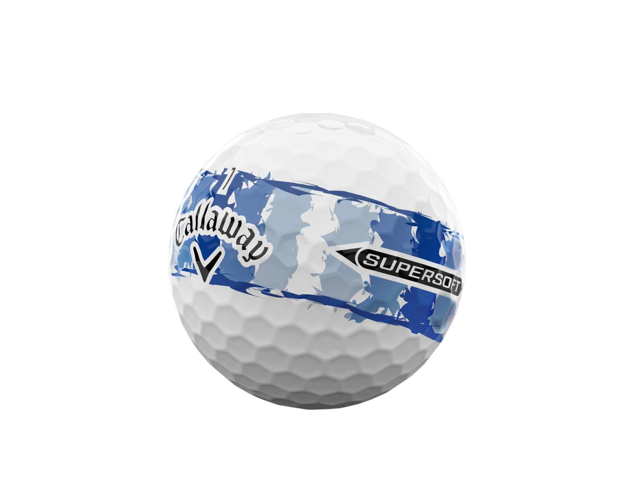 SuperSoft Golf Balls - Distressed Stripe