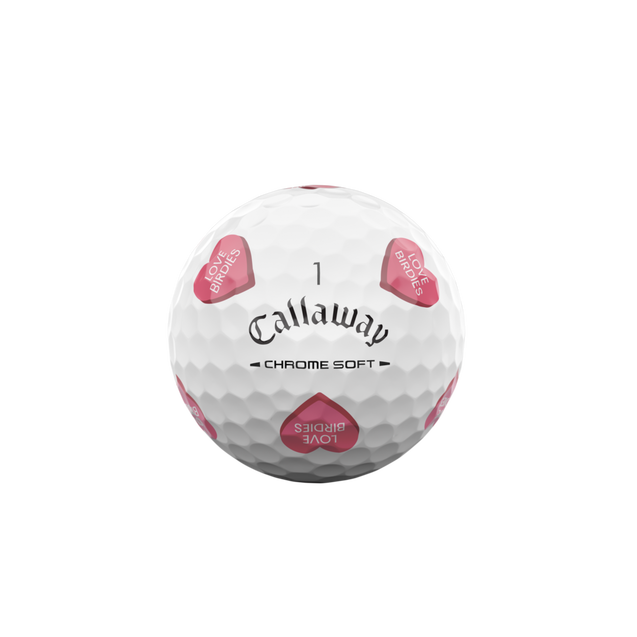 Limited Edition - Chrome Tour Golf Balls - Golf Hearts | CALLAWAY
