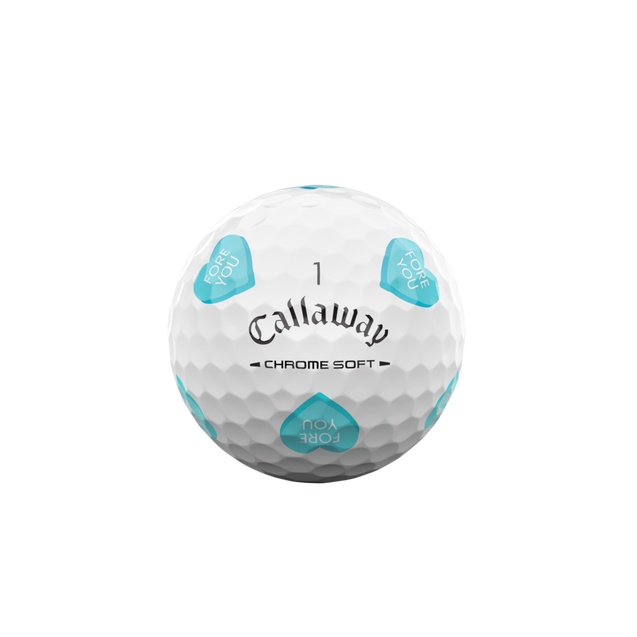 Limited Edition - Chrome Tour Golf Balls - Golf Hearts | CALLAWAY