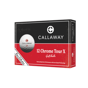 Limited Edition - Chrome Tour X Golf Balls - Retro CALLAWAY