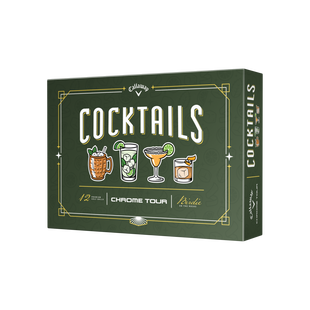 Limited Edition - Chrome Tour Golf Balls - Cocktails CALLAWAY