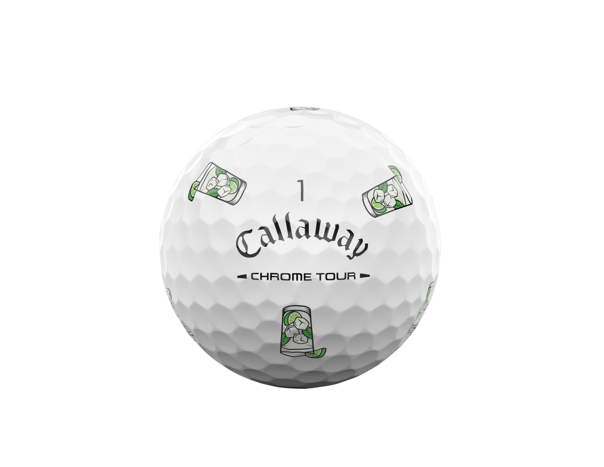 Limited Edition - Chrome Tour Golf Balls - Cocktails