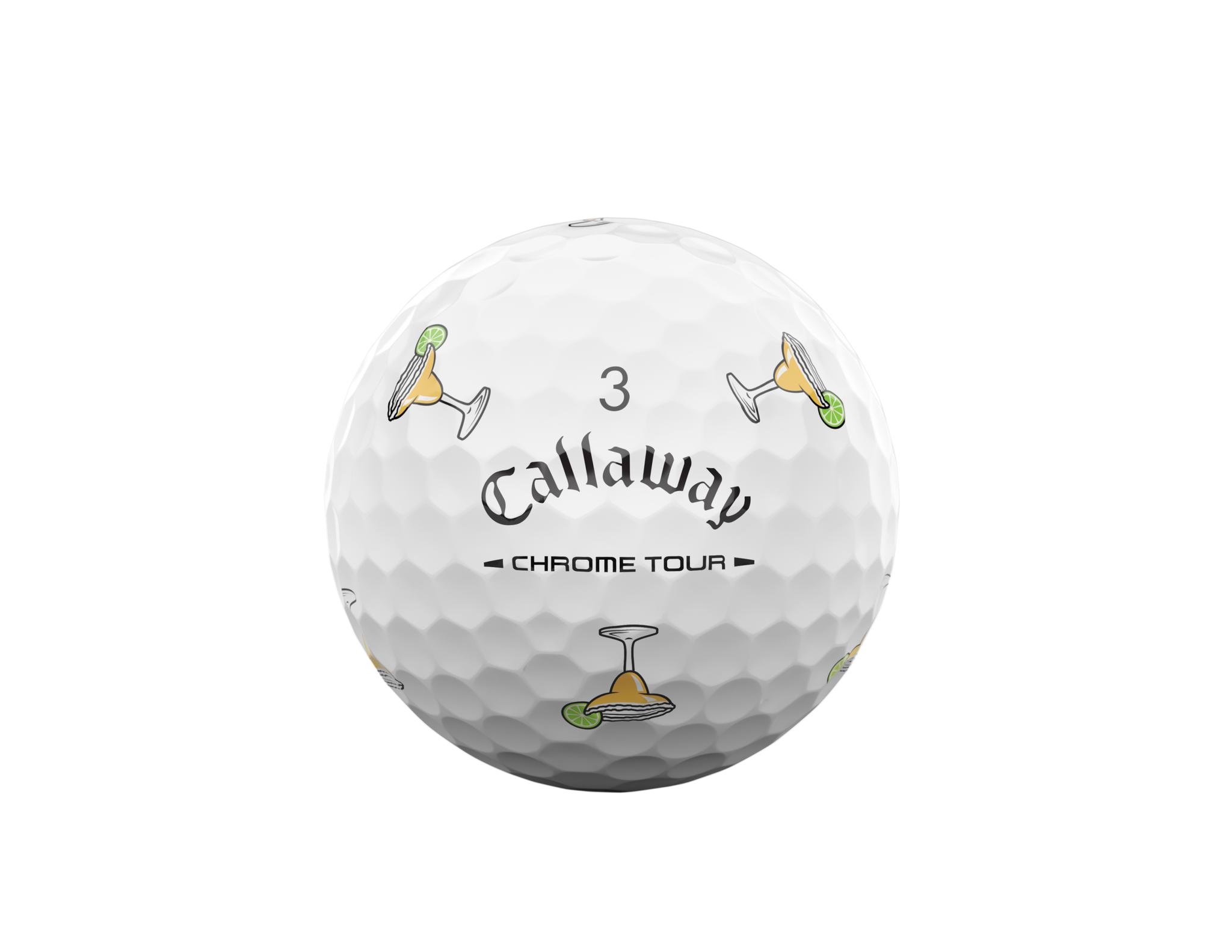 Limited Edition - Chrome Tour Golf Balls - Cocktails