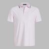 Men's White Board Short Sleeve Polo
