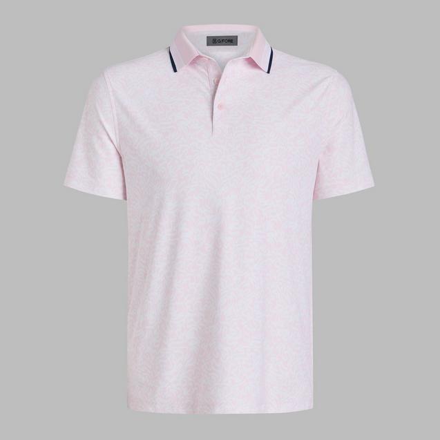Men's White Board Short Sleeve Polo G/FORE