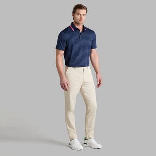 Men's Perforated Stripe Short Sleeve Polo G/FORE