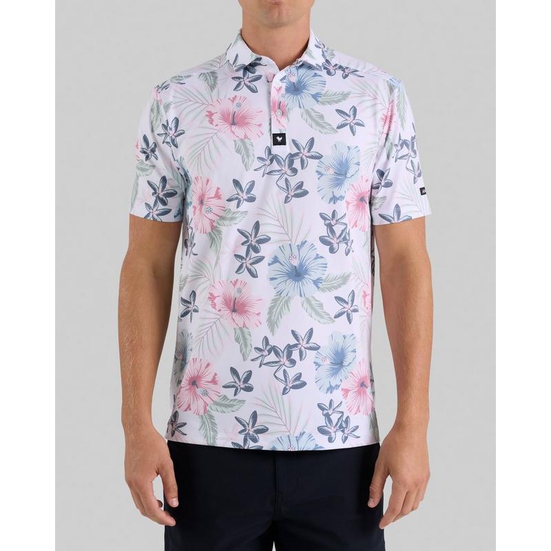 Men's Hands Off The Petals Short Sleeve Polo