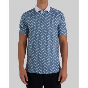 Men's Let's Flag That Short Sleeve Polo BAD BIRDIE