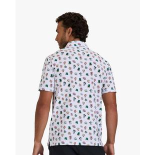 Polo &agrave; manches courtes avec imprim&eacute; Amateur Icon pour hommes BAD BIRDIE