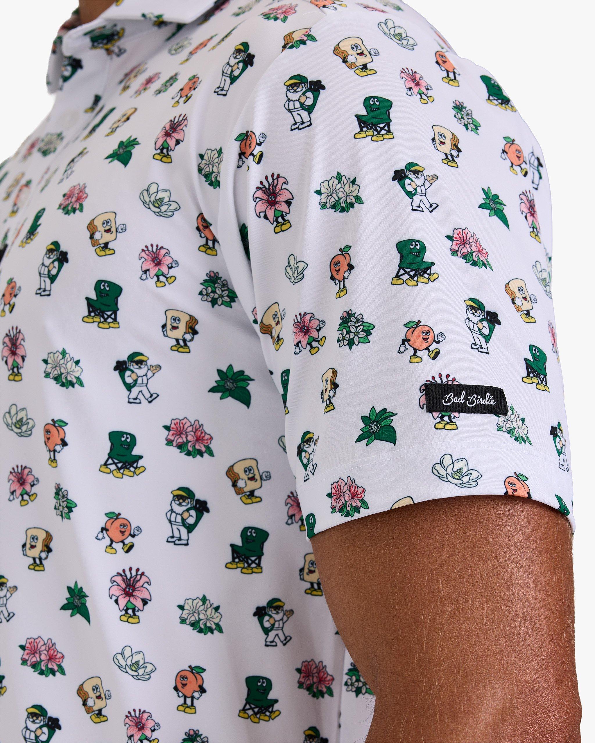 Men's Amateur's Icon Print Short Sleeve Polo