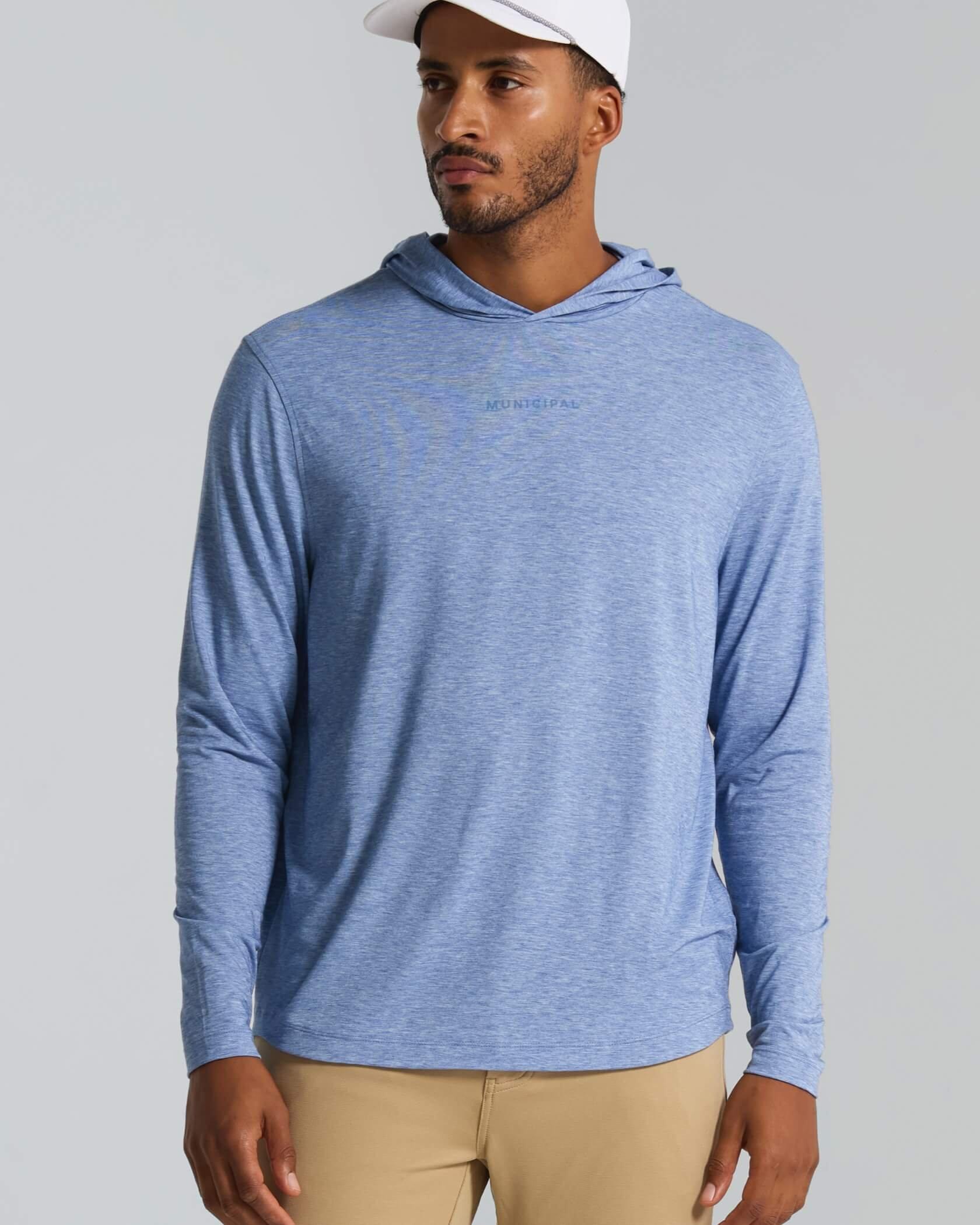 Men's Sport Utility Longsleeve Hooded T-Shirt