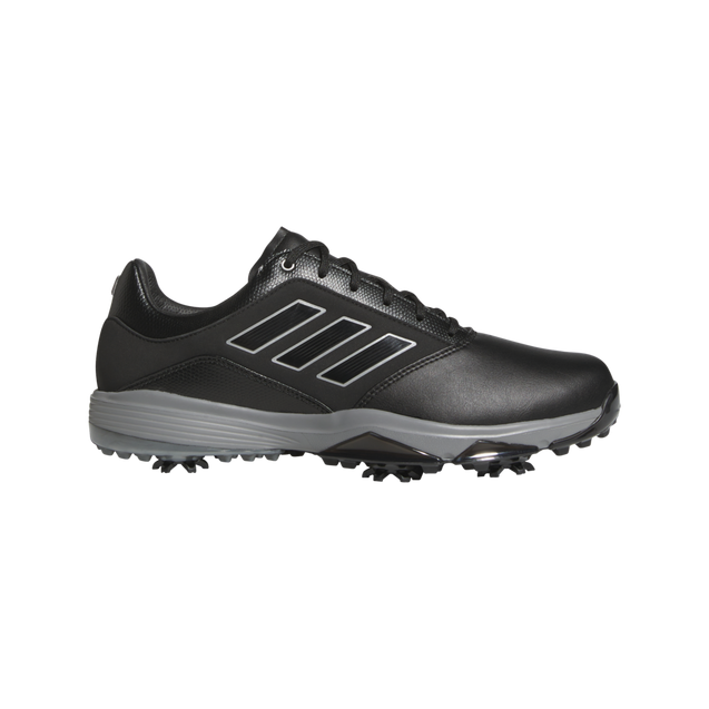 Men's SwingDrive Spiked Golf Shoe - Black | ADIDAS | Golf Shoes