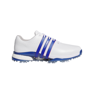 Men's Tour360 Spiked Golf Shoe - White/Blue/Red