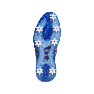 Men's Tour360 Spiked Golf Shoe - White/Blue/Red ADIDAS