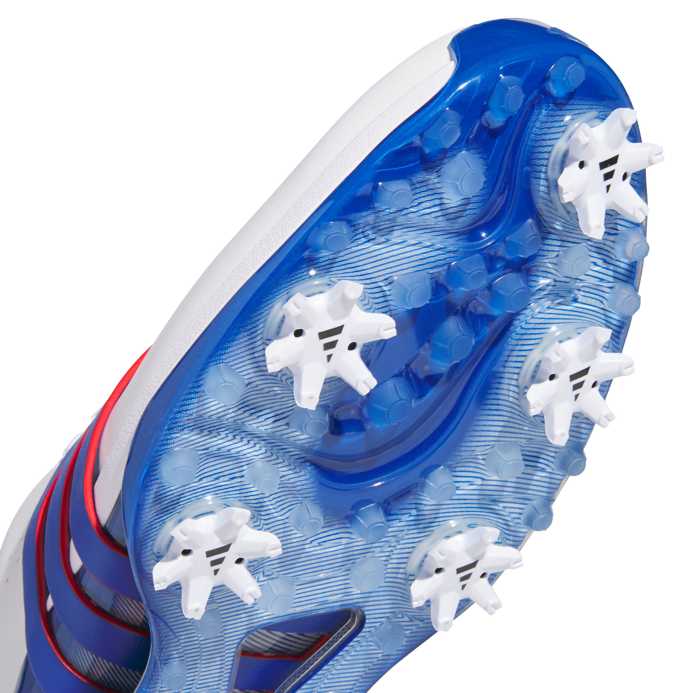 Men's Tour360 Spiked Golf Shoe - White/Blue/Red