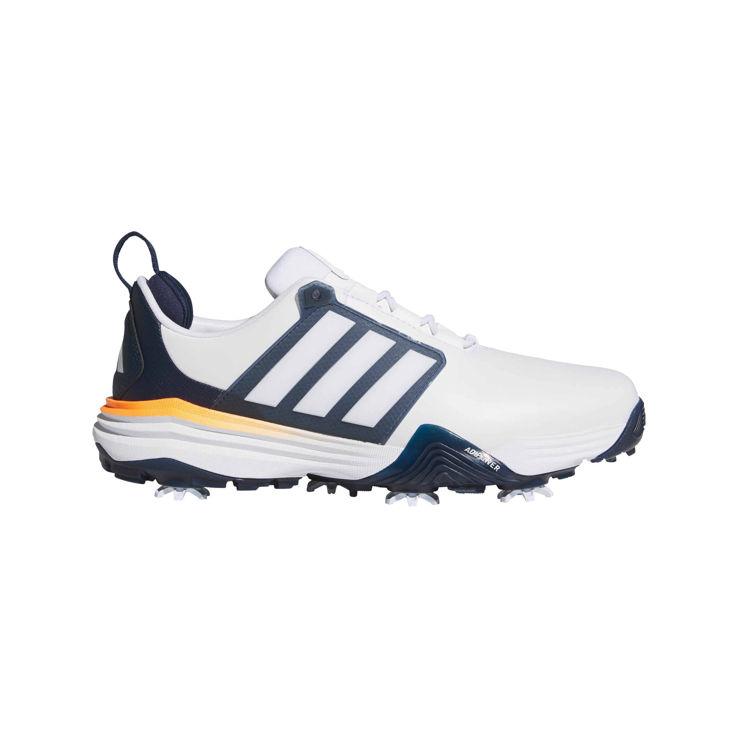 Men's AdiPower Spiked Golf Shoe - White/Navy