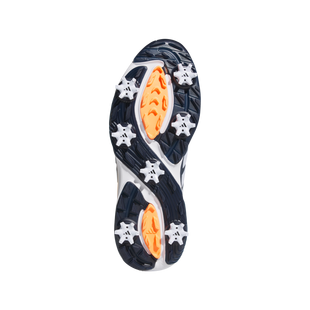 Men's AdiPower Spiked Golf Shoe - White/Navy ADIDAS
