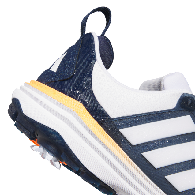 Men's AdiPower Spiked Golf Shoe - White/Navy | ADIDAS | Golf Shoes