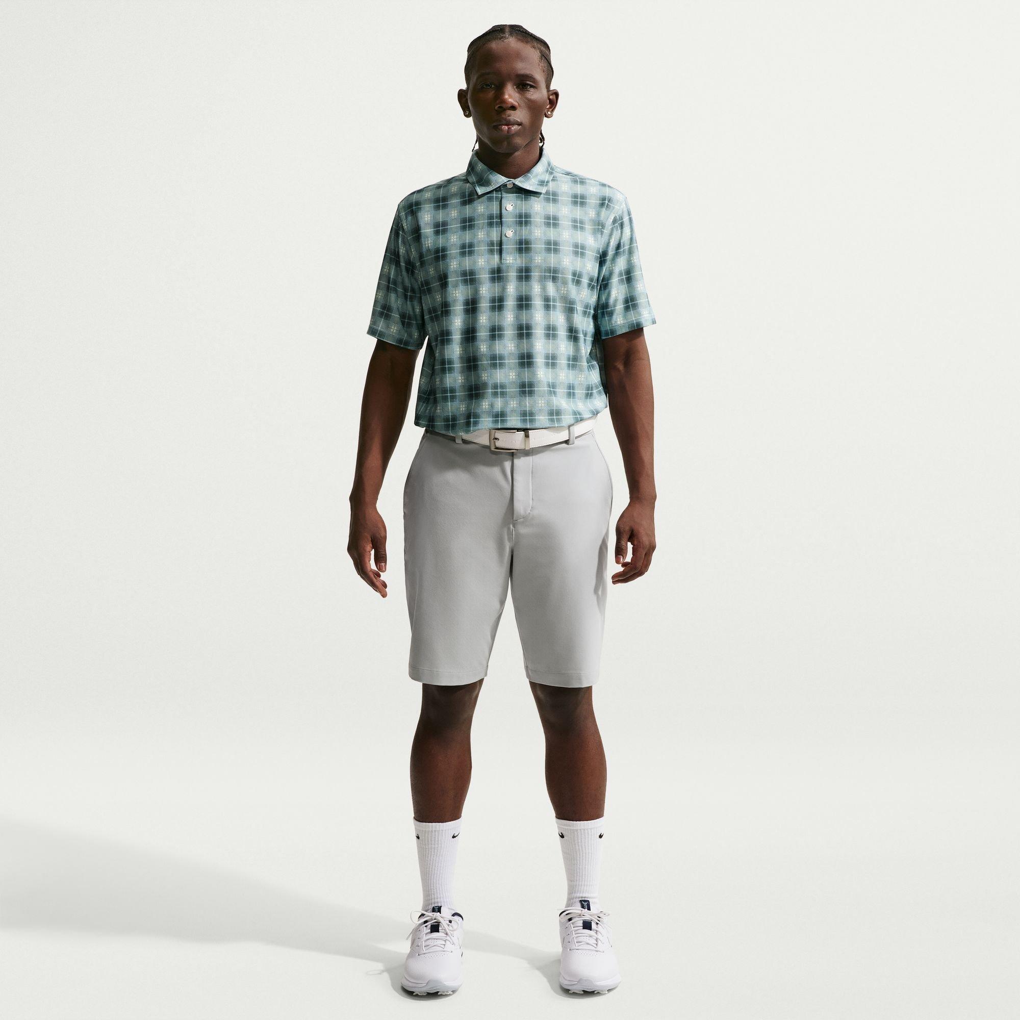 Men's Dri-FIT Tailored Performance OLC Tartan Short Sleeve Polo