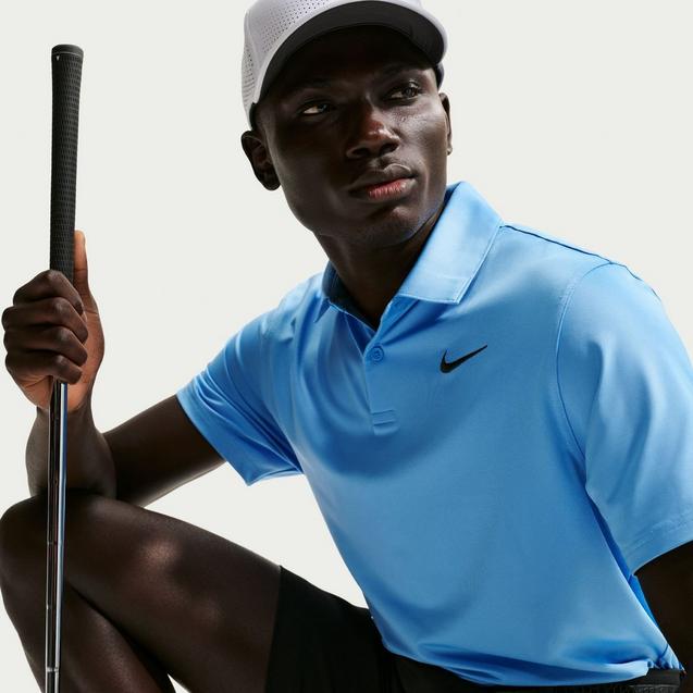 Men's Dri-FIT Velocity Solid Short Sleeve Polo | NIKE | Shirts