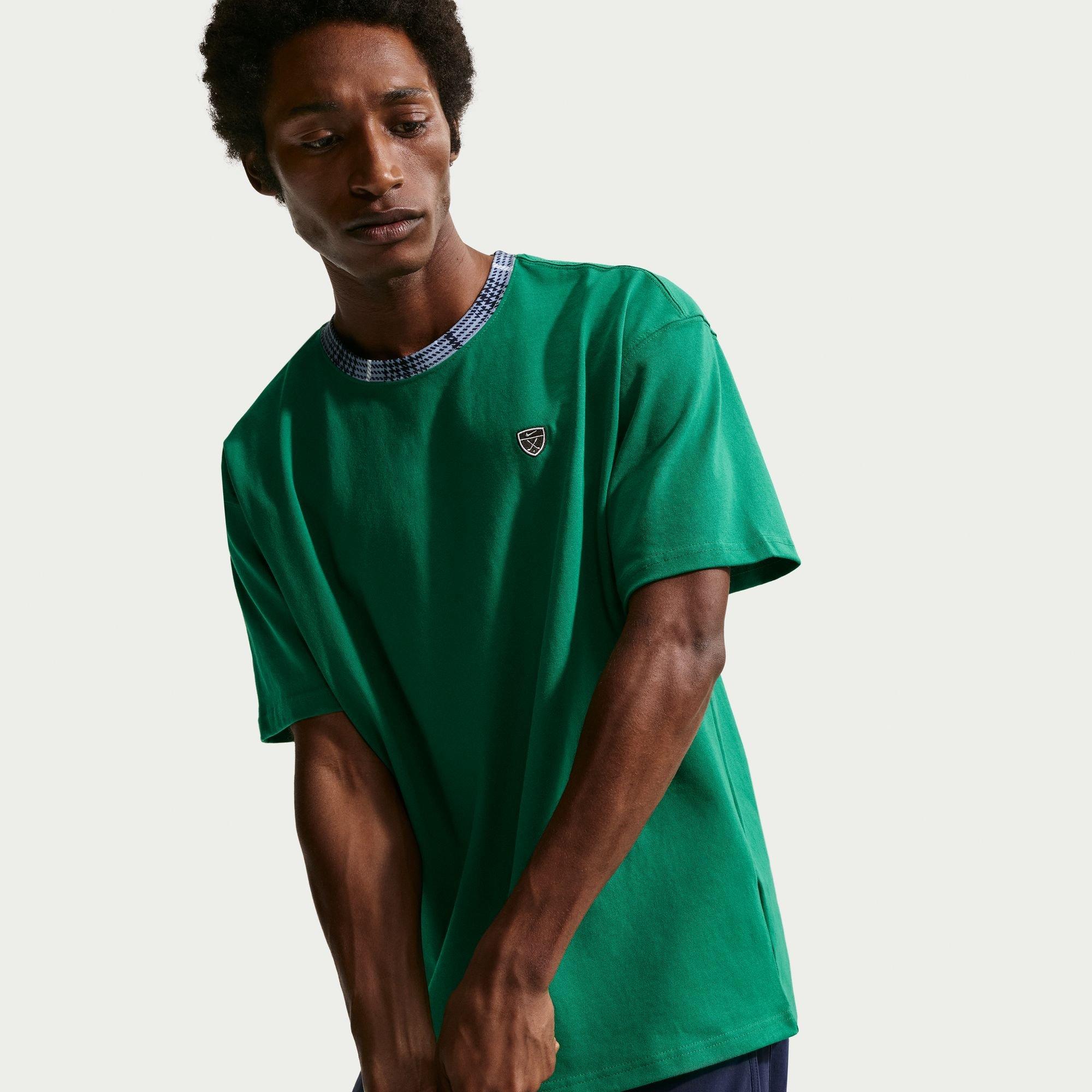 Men's Dri-FIT PRE ESS Tartan T-Shirt