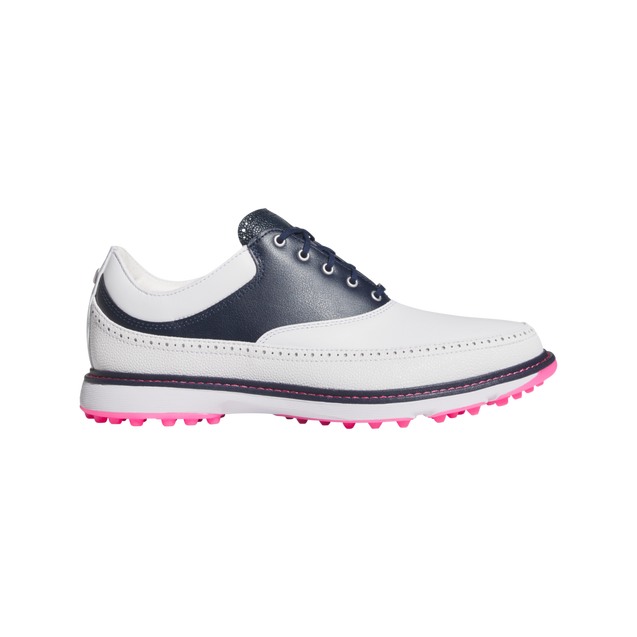 Men's MC80 Spikeless Golf Shoe - White/Navy/Pink | ADIDAS | Golf