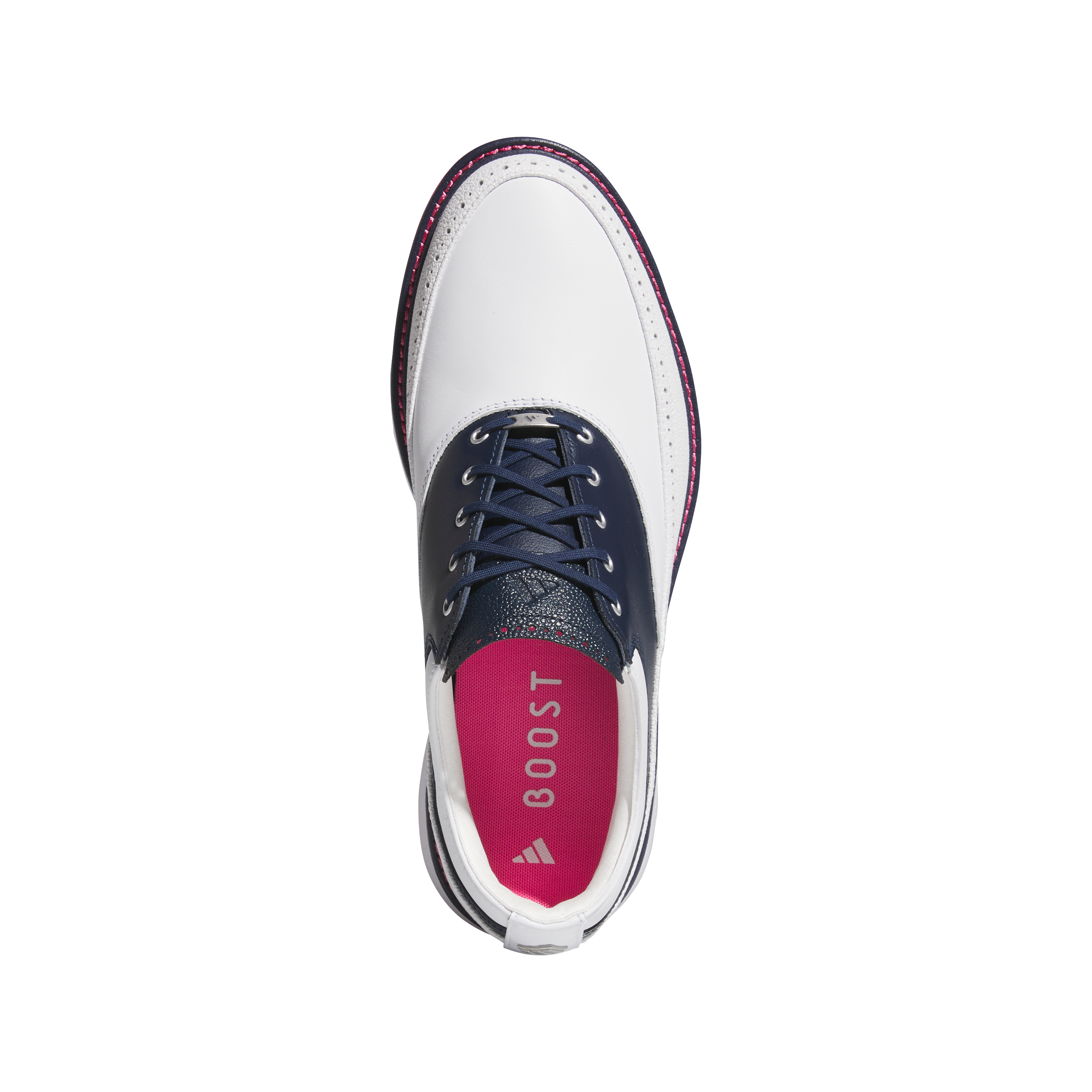 Men's MC80 Spikeless Golf Shoe - White/Navy/Pink