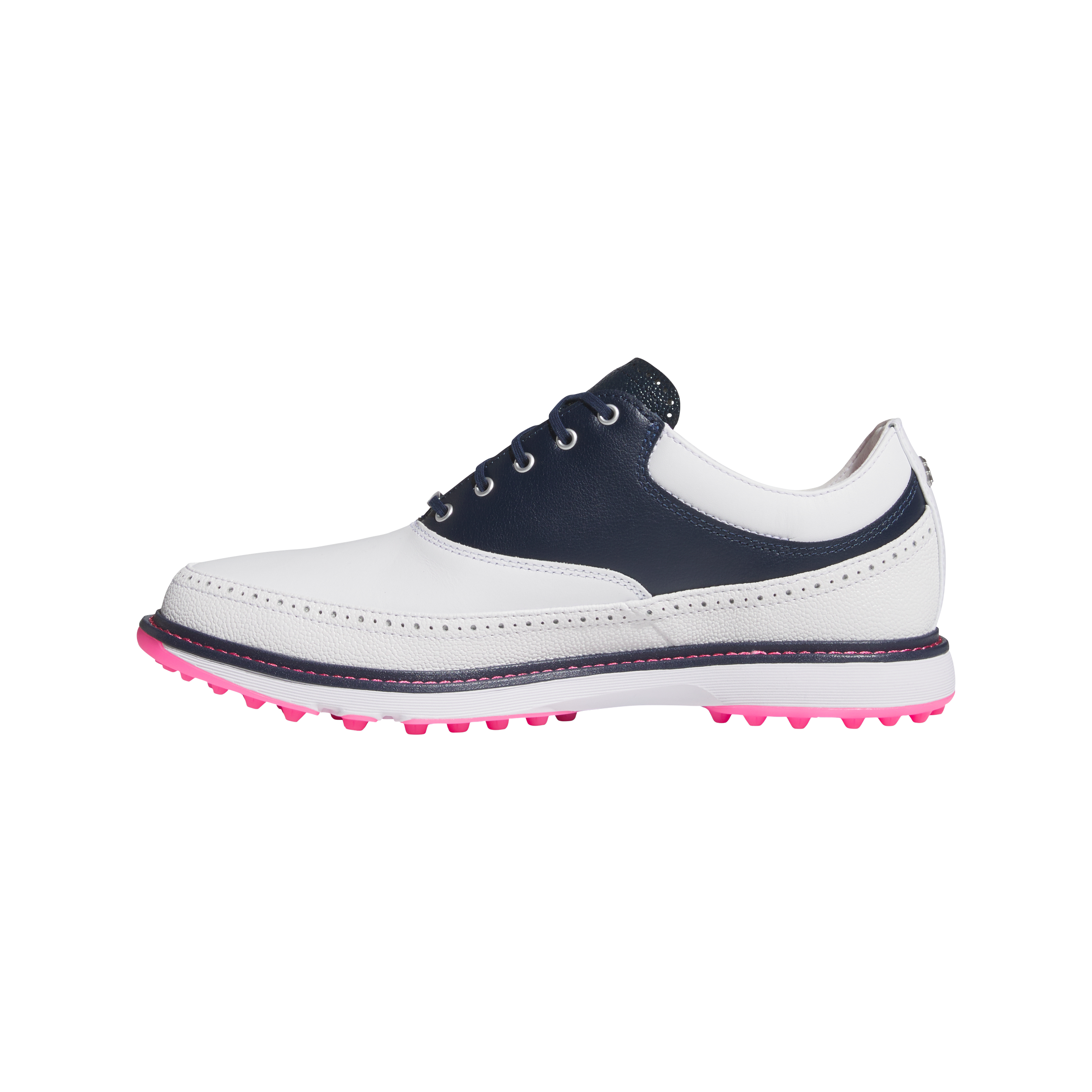 Men's MC80 Spikeless Golf Shoe - White/Navy/Pink