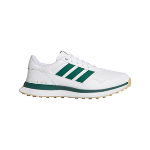 Men's S2G Leather 26 Spikeless Golf Shoe - White/Green ADIDAS