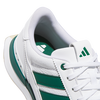 Chaussures de golf sans crampons S2G en cuir pour hommes - Blanc/Vert
