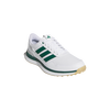 Chaussures de golf sans crampons S2G en cuir pour hommes - Blanc/Vert