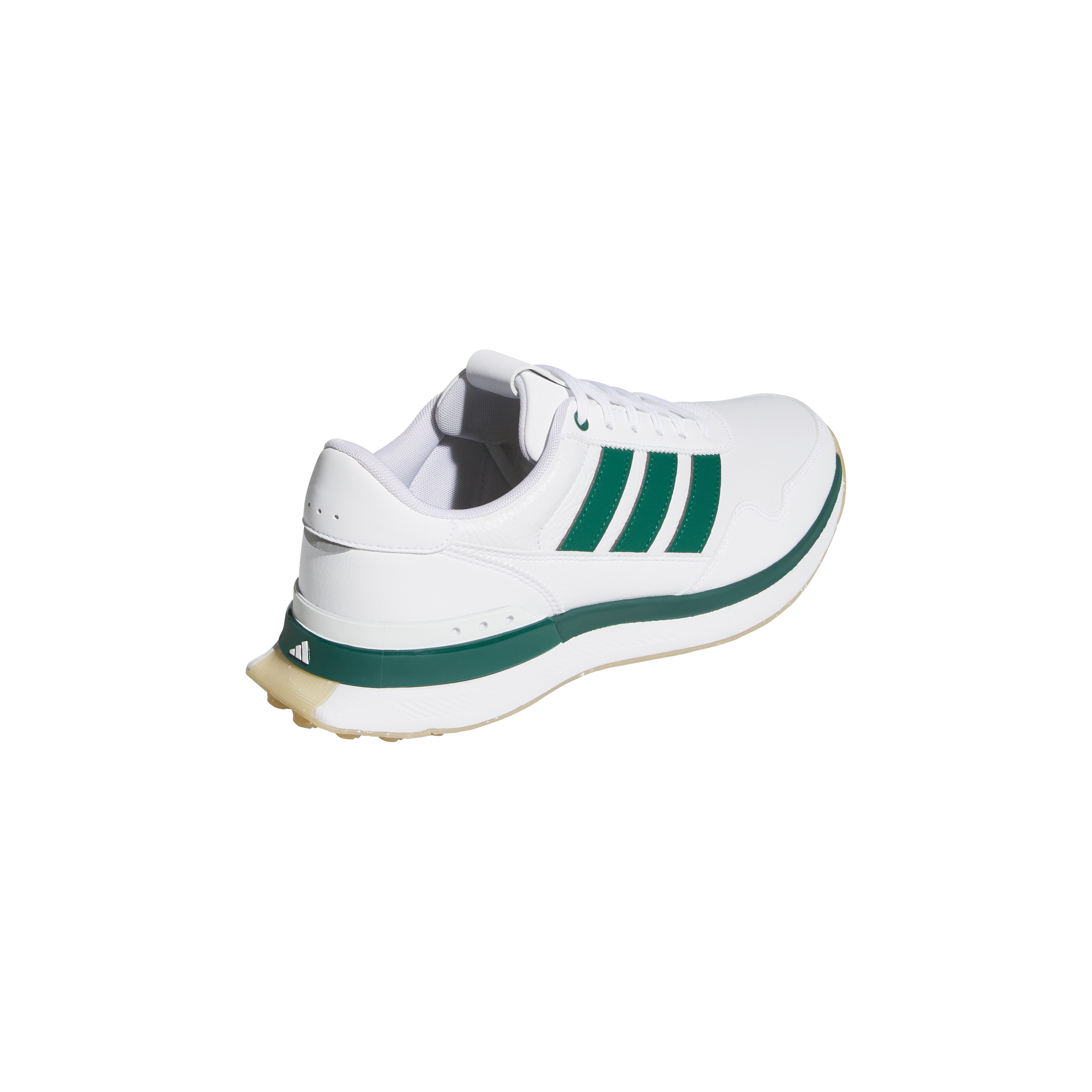 Men's S2G Leather 26 Spikeless Golf Shoe - White/Green