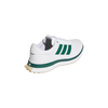 Chaussures de golf sans crampons S2G en cuir pour hommes - Blanc/Vert