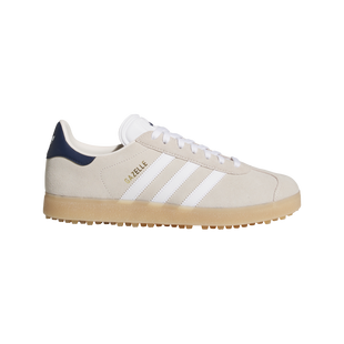 Men's Gazelle Spikeless Golf Shoe - Off-White/Navy ADIDAS