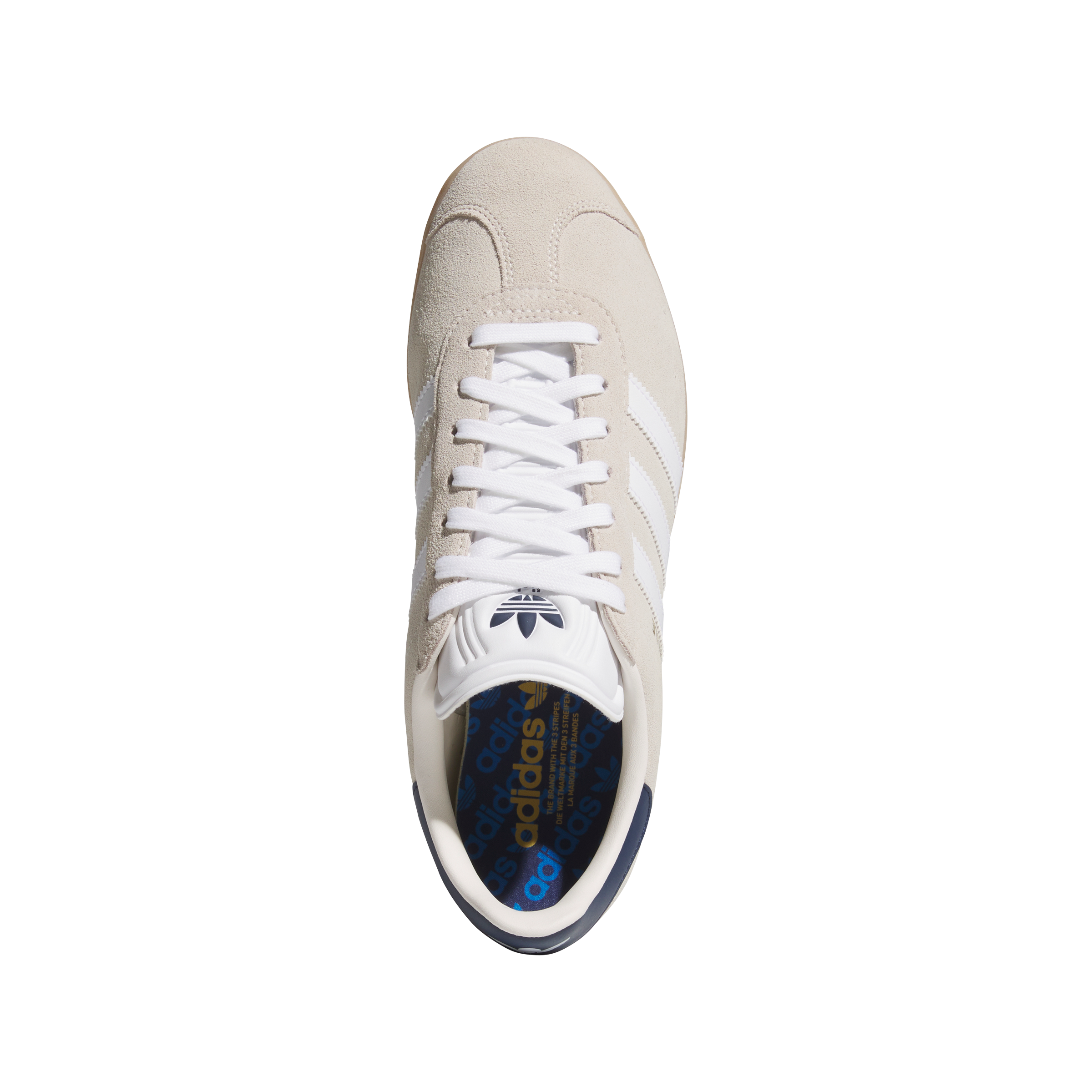 Men's Gazelle Spikeless Golf Shoe - Off-White/Navy